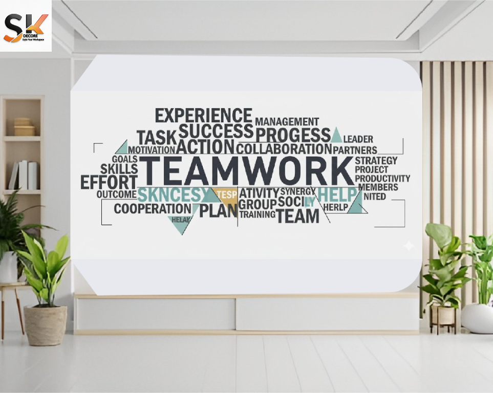 Motivational Office Wallpaper –[ 10x10 ft]📏 Contact Us for Sizing Help